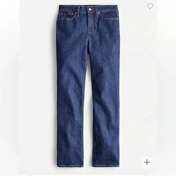 J. Crew Denim - JCrew high Rise 90’s Classic Straight in Resin Rinse